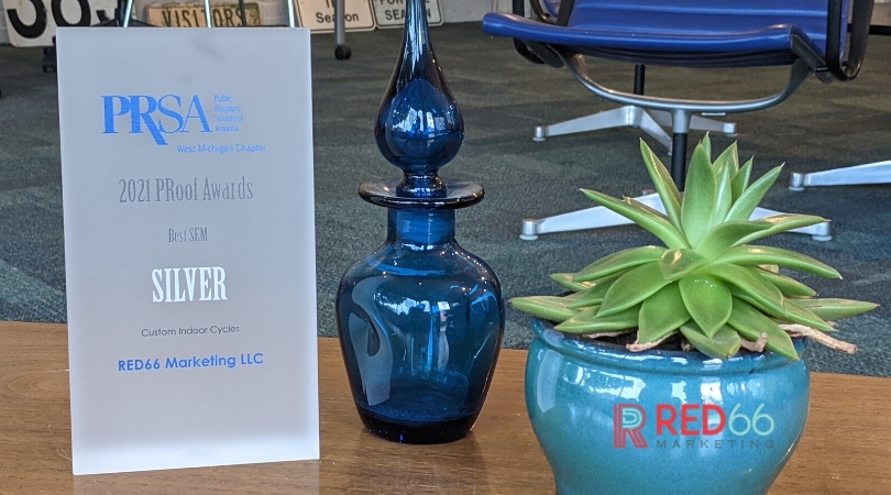 RED66 Marketing Wins a WMPRSA Silver PRoof Award for Best SEM