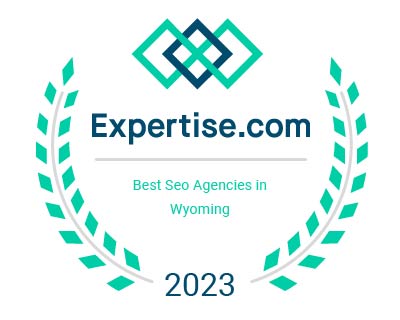Expertise.com award for best seo agencies in Wyoming
