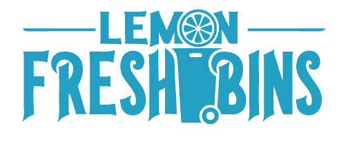 lemon fresh bins logo blue