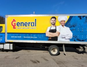 gen linen truck wrap marketing agency portfolio