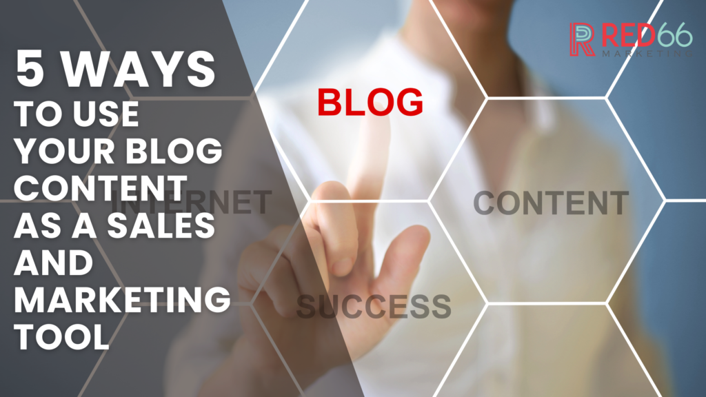 how blogging drives sales
