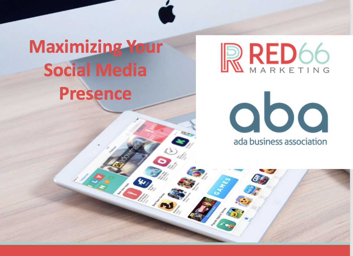 ABA Presentation screen shot b2b marketing webinar